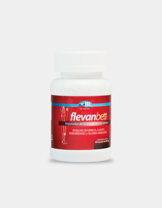 <strong>Flevanbett</strong> es una mezcla de plantas medicinales que poseen sustancias activas que tienen relación directa con el sistema venoso, mejorando la actividad vascular, aumentando la circulación de la sangre, y el grado de permeabilidad de los vasos sanguíneos; dando una favorable respuesta en los problemas de tipo venoso. <br><br><strong>Indicaciones:</strong><br>Trastornos generales debido a insuficiencia circulatoria como várices, flebitis, hemorroides, úlceras varicosas, hormigueo, entumecimiento en extremidades, hematomas, fragilidad capilar, falta de oxigenación cerebral.